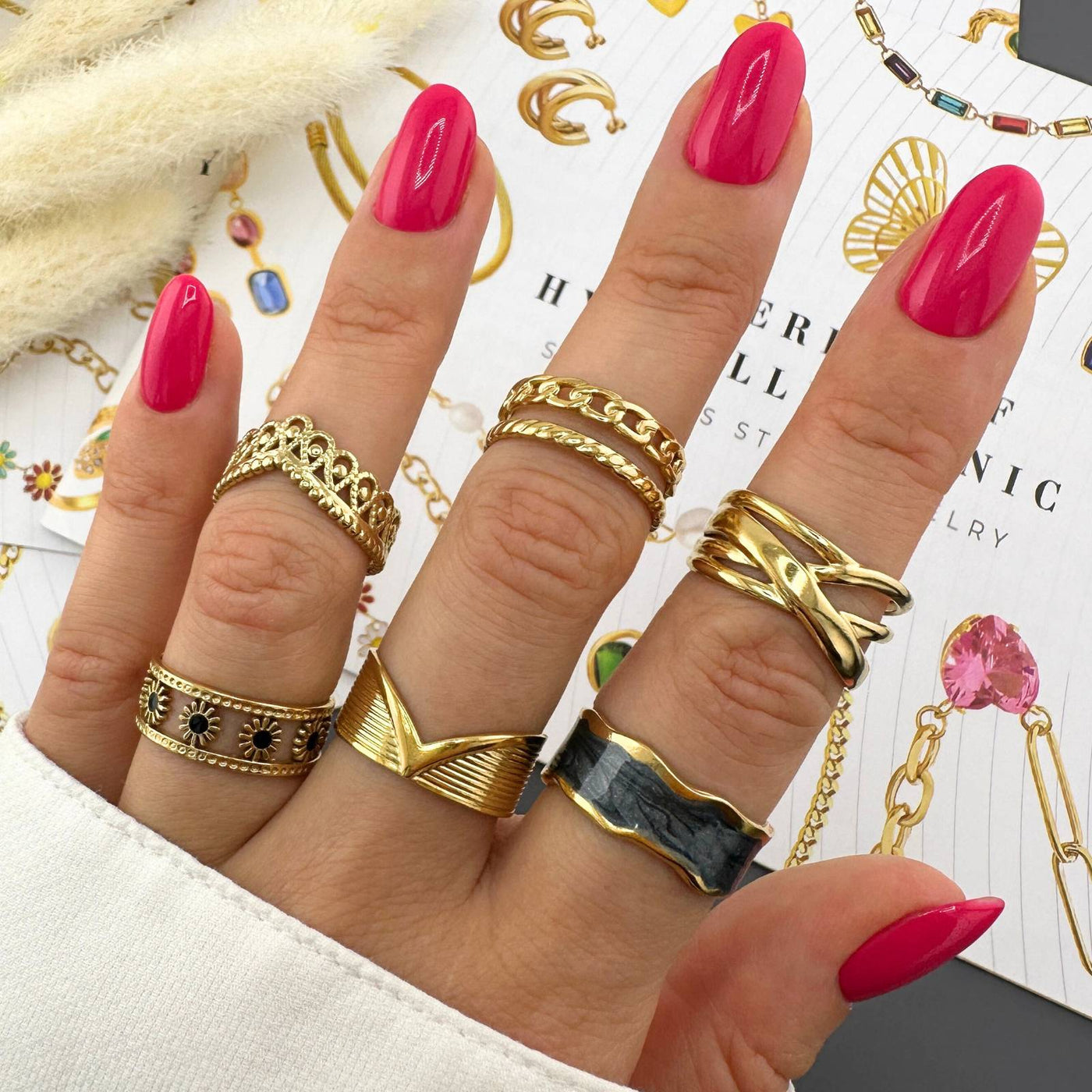 Queen finger ring, Intensity