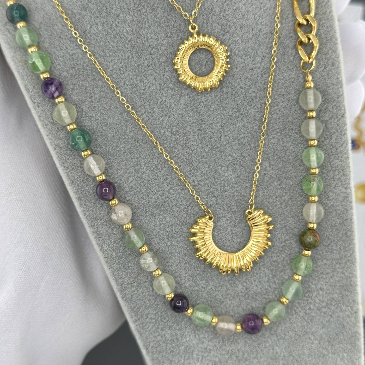 Sunday Sweetheart Layered Necklaces