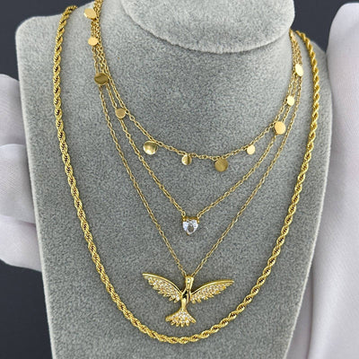 Bird necklace, Intensity