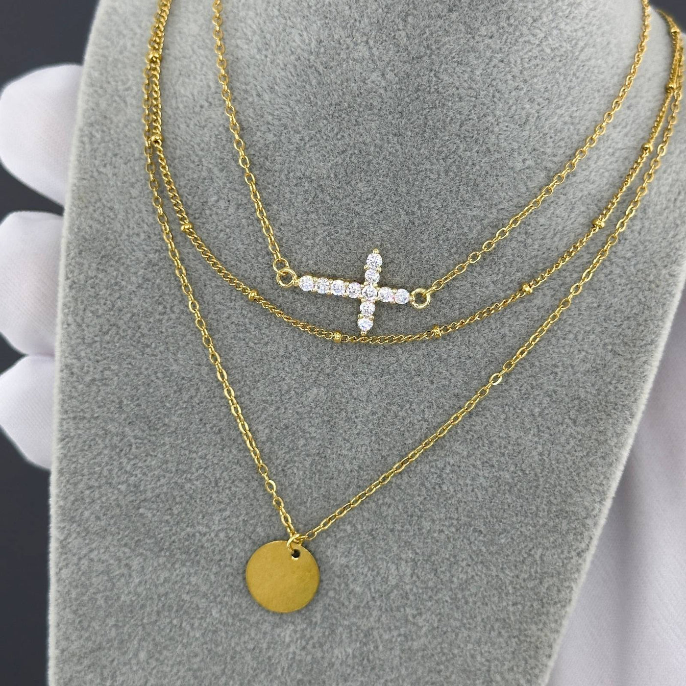 Crossed Necklace