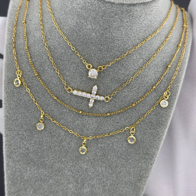 Crossed Necklace