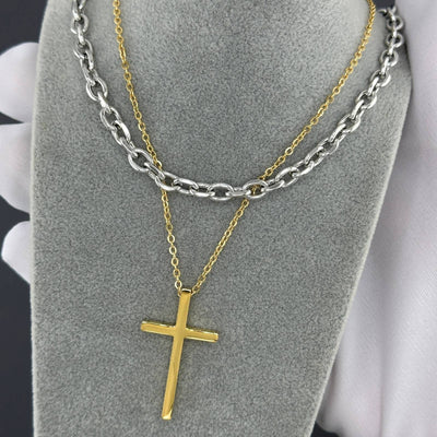 Crosses necklace, Intensity