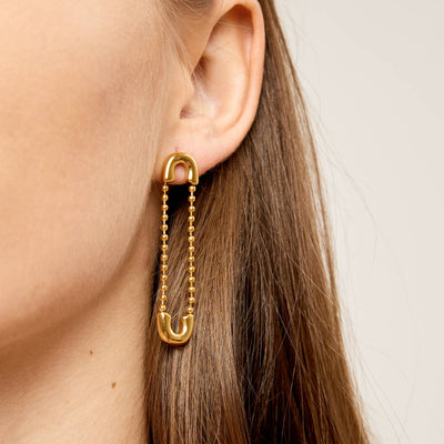 Pin It earrings, Intensity