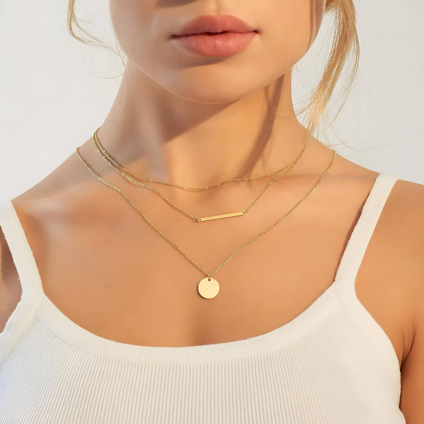 Three Way Love  necklace, Intensity