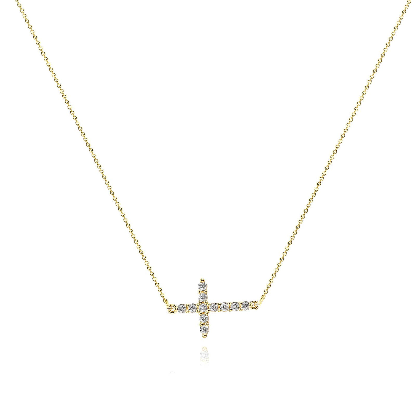 Crossed Necklace