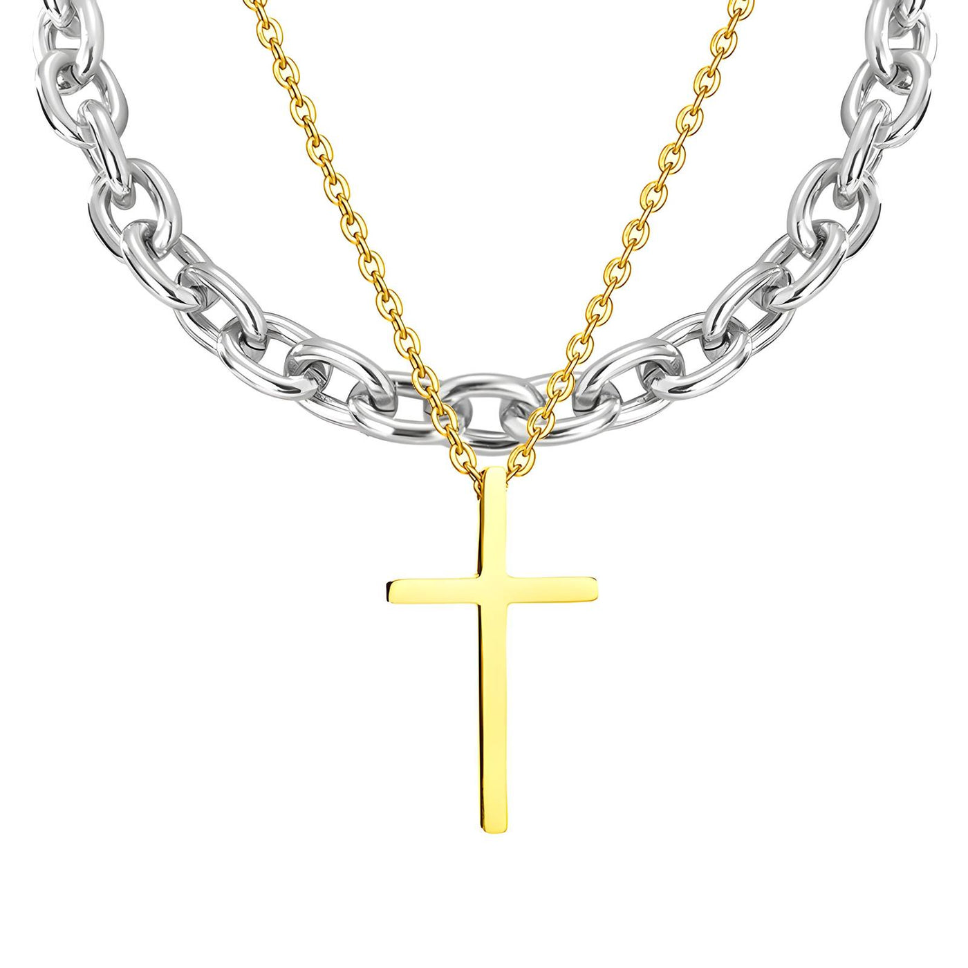 Crosses necklace, Intensity