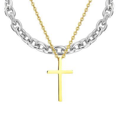 Crosses necklace, Intensity