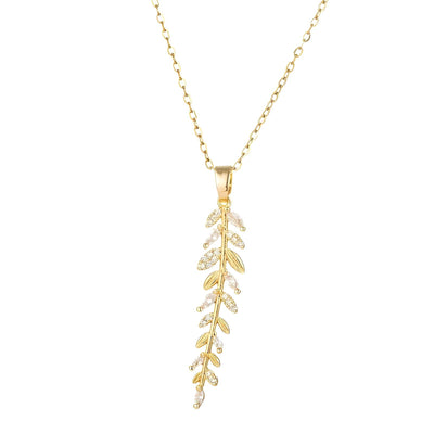 One Leaf necklace, Intensity