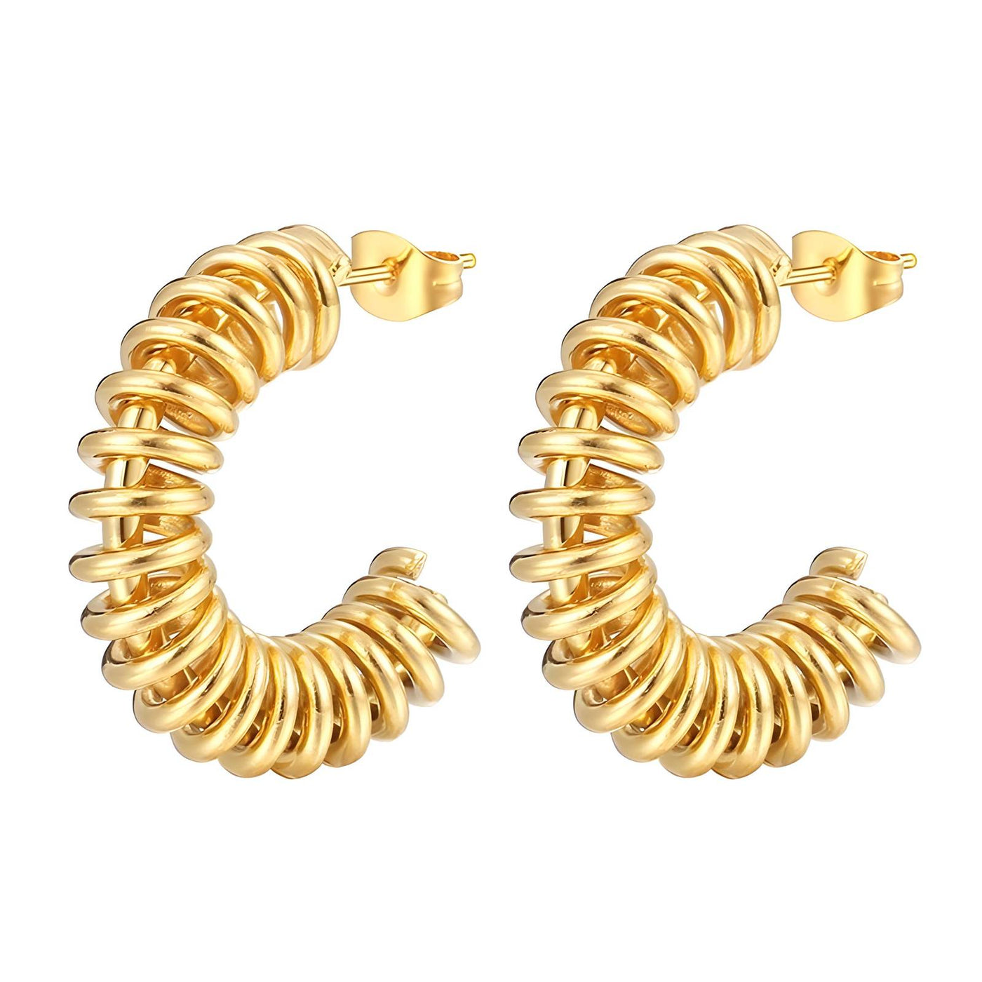 Spiral earrings, Intensity