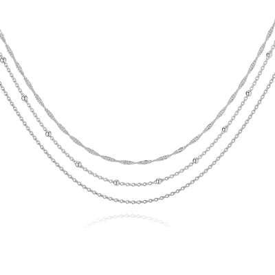 Stainless steel necklace, Intensity