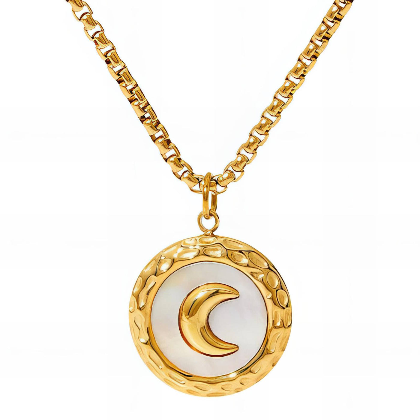 Crescent necklace, Intensity