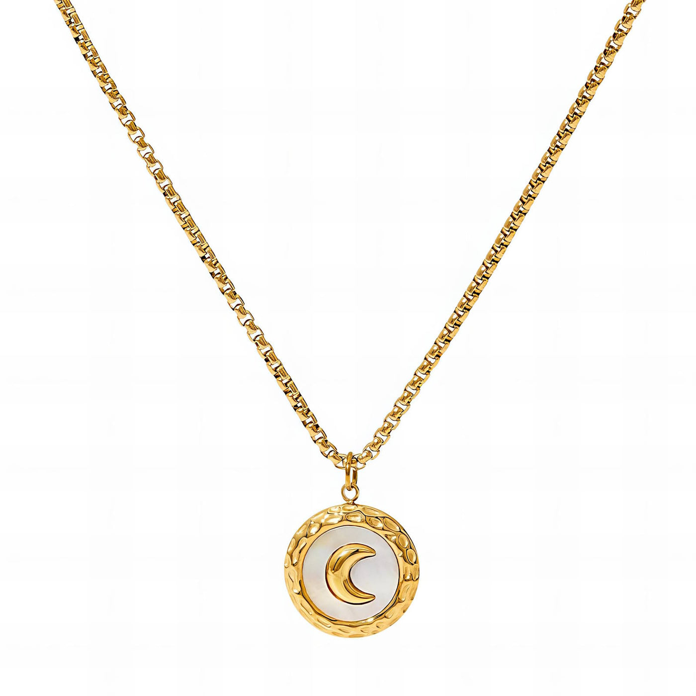 Crescent necklace, Intensity