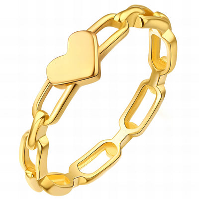 Link Your Heart finger ring, Intensity