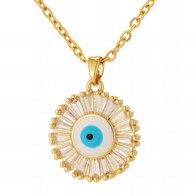 Golden Eye Necklace