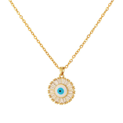 Golden Eye Necklace