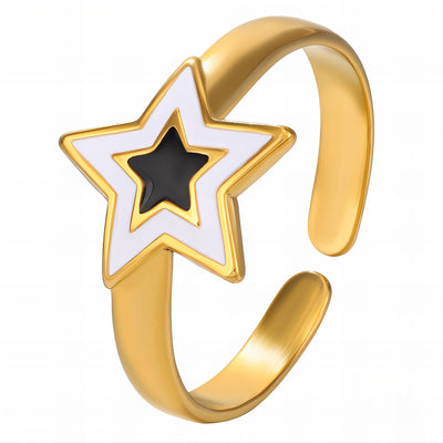 Star Spinner Fidget Ring