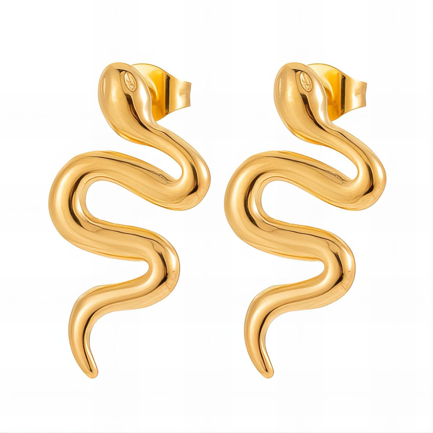 Shining Snake earrings, Intensity