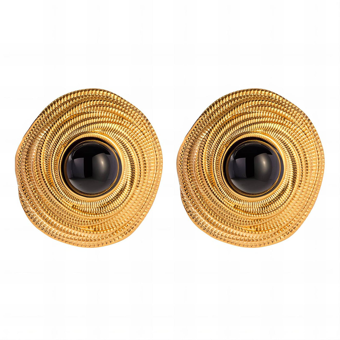 Black Eye earrings, Intensity