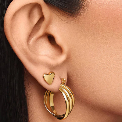 Monte Carlo Gold Earrings