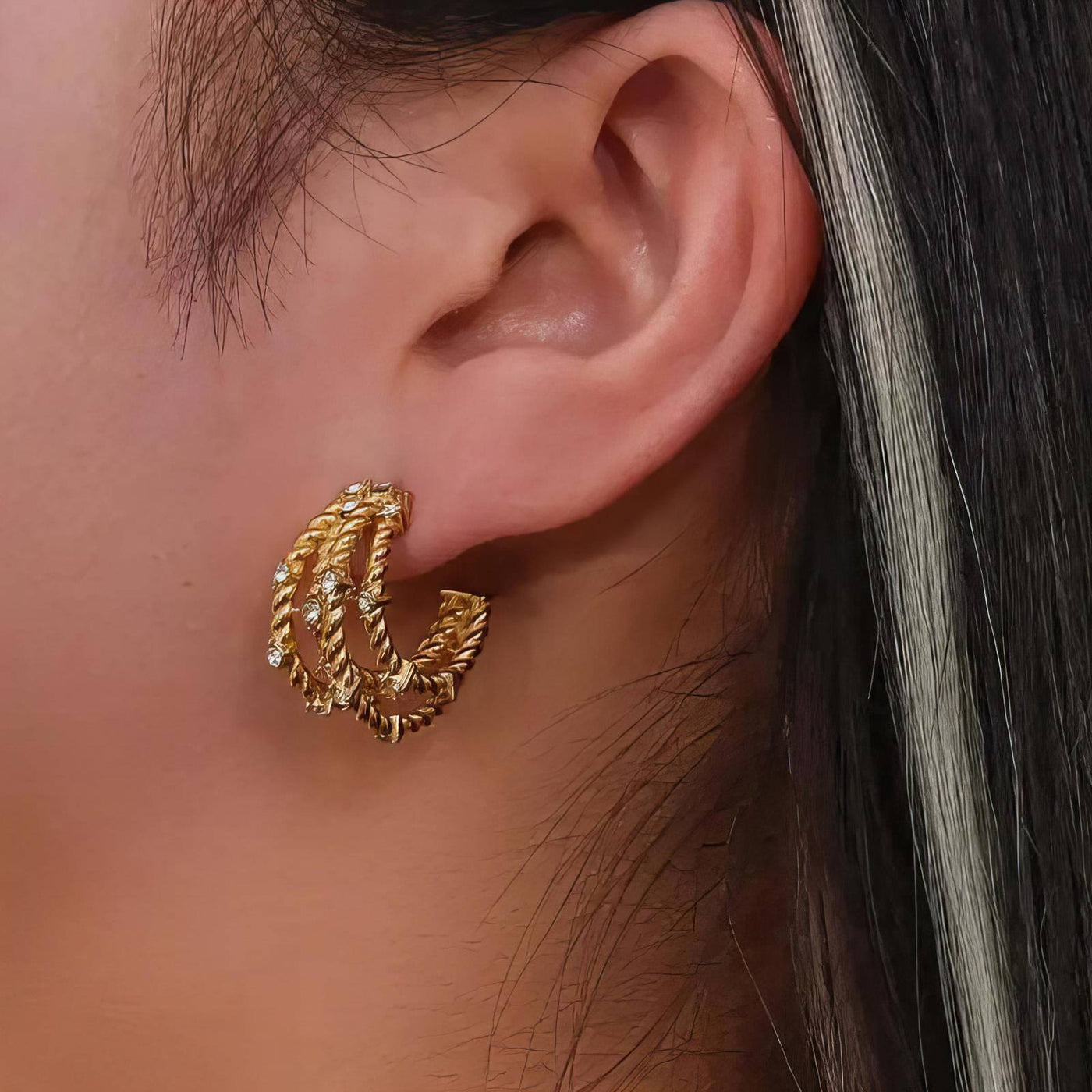 Triple The Fun Earrings