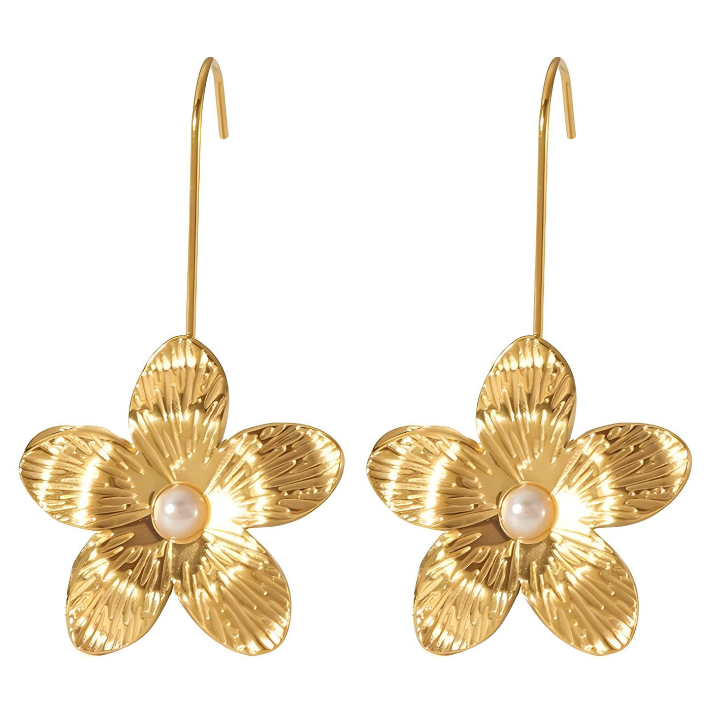 Hook Flowers earrings, Intensity