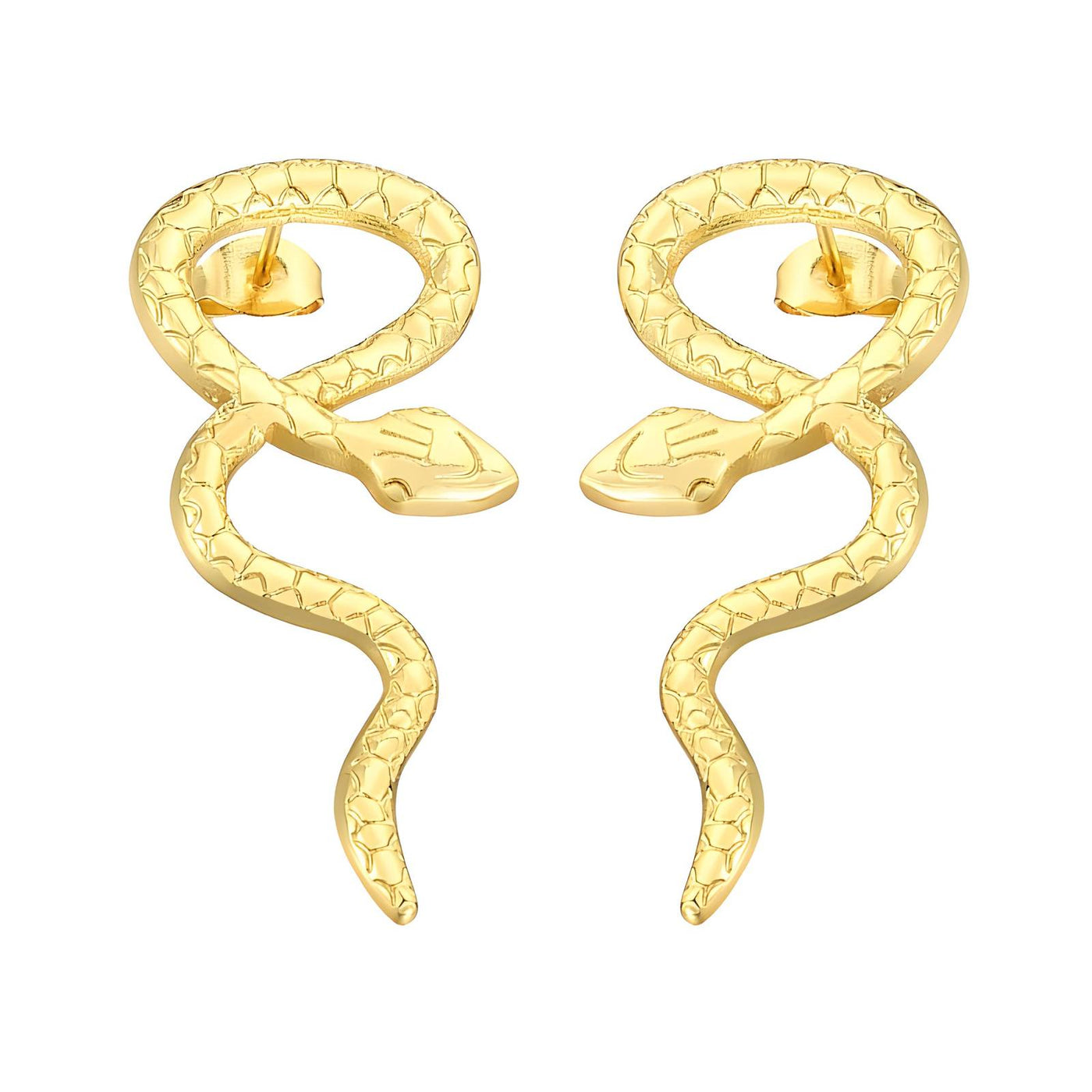 For Goodness Snake earrings, Intensity