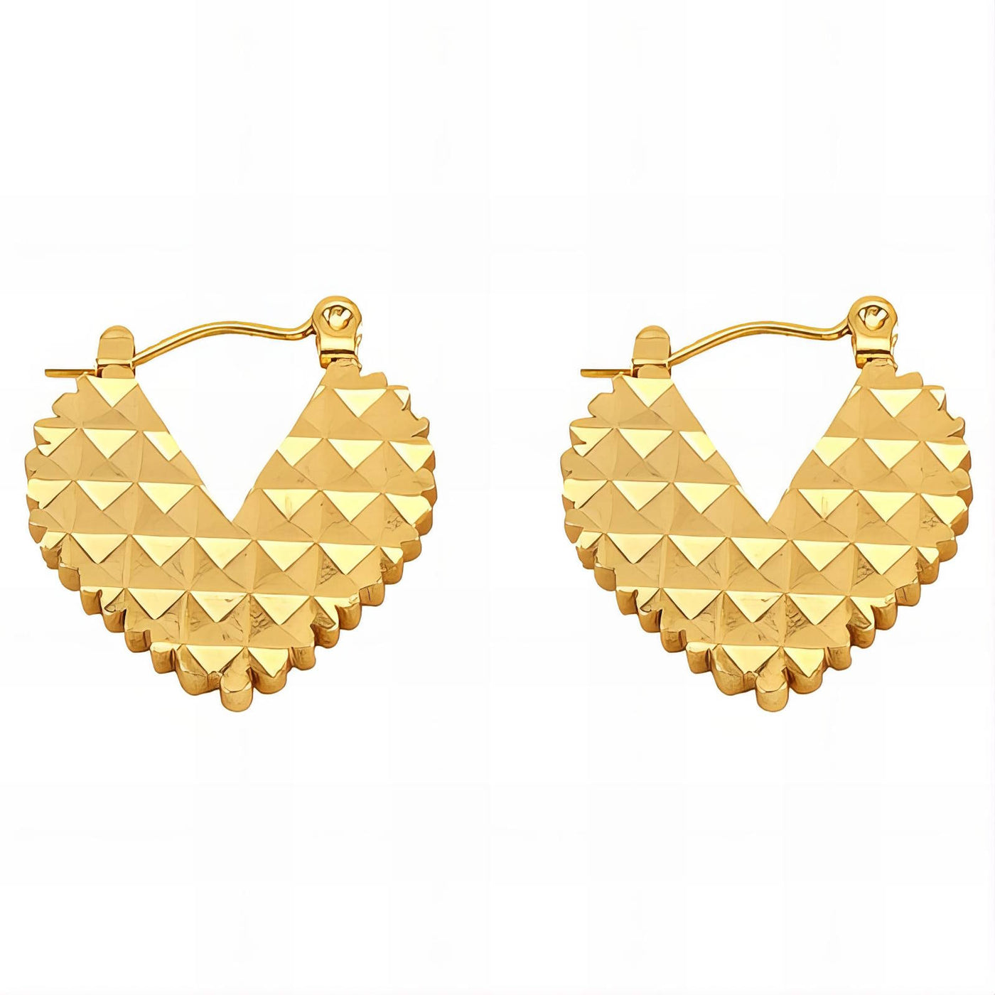 Heart of Gold earrings