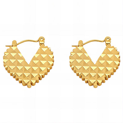 Heart of Gold earrings