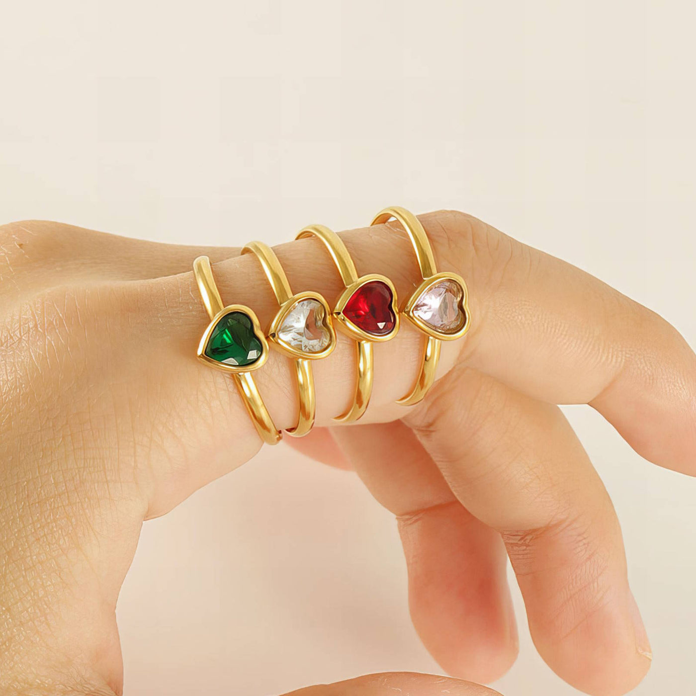 Heart finger ring, Intensity