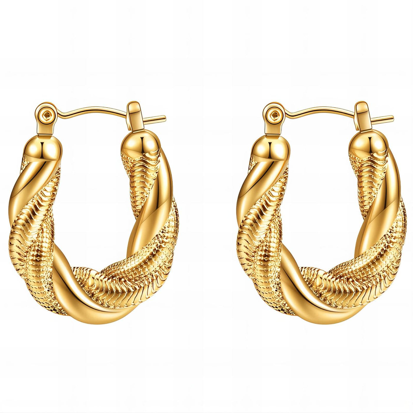 Twisted earrings, Intensity